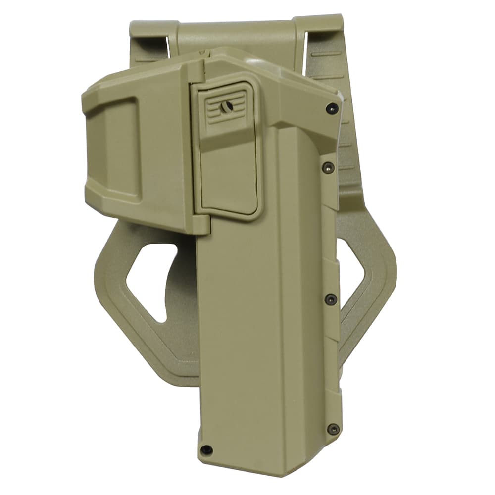 ムーバブル ヒップホルスター Glockシリーズ用 ウェポンライト対応