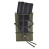High Speed Gear ライフルマガジンポーチ TACO 軽量/柔軟モデル M4/AK/7.62mm シングル 17TA00