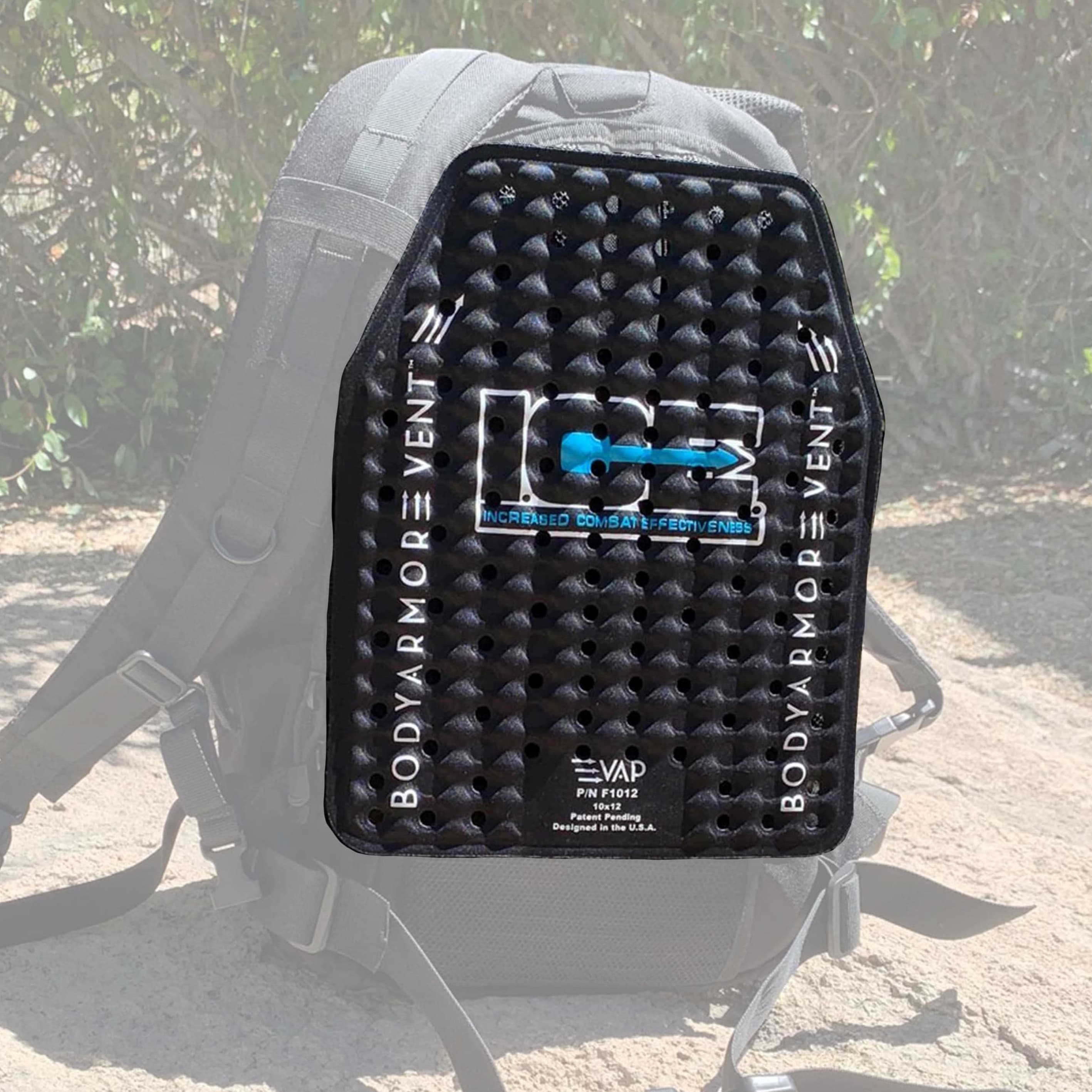 Body Armor Vent バックパック用通気パネル I.C.E. Retro Fit GEN II
