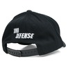 IMI Defense スナップバックキャップ 帽子 メーカーロゴ刺繍入り ブラック