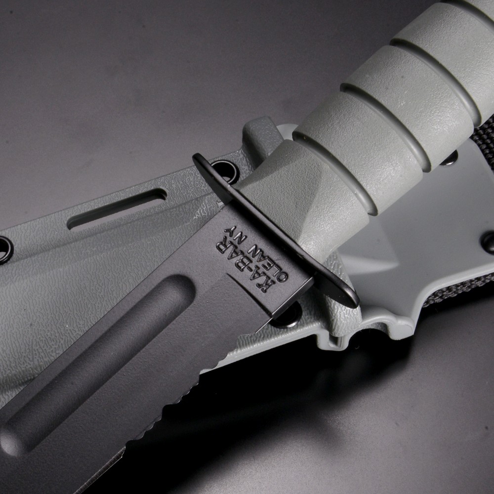 KA-BAR ハンティングナイフ 5012 高炭素鋼 半波刃 | ミリタリー