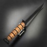 KA-BAR アウトドアナイフ USMC ストレートエッジ シース付き 5017