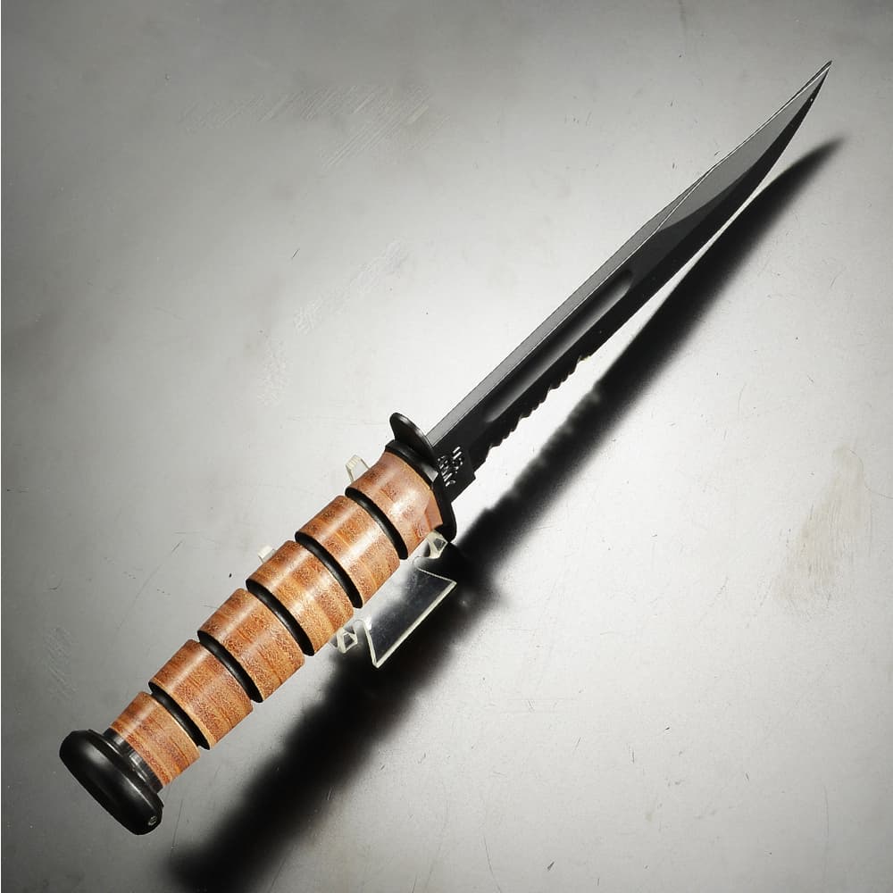 KA-BAR ハンティングナイフ US ARMY ファイティング 波刃 5019