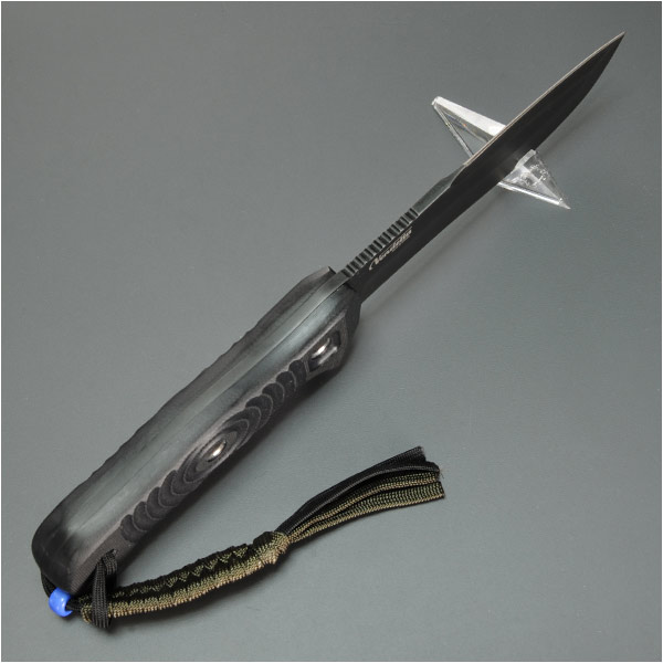 Kizlyar ロシア製 アウトドアナイフ ヴェンデッタ AUS-8 ブラック