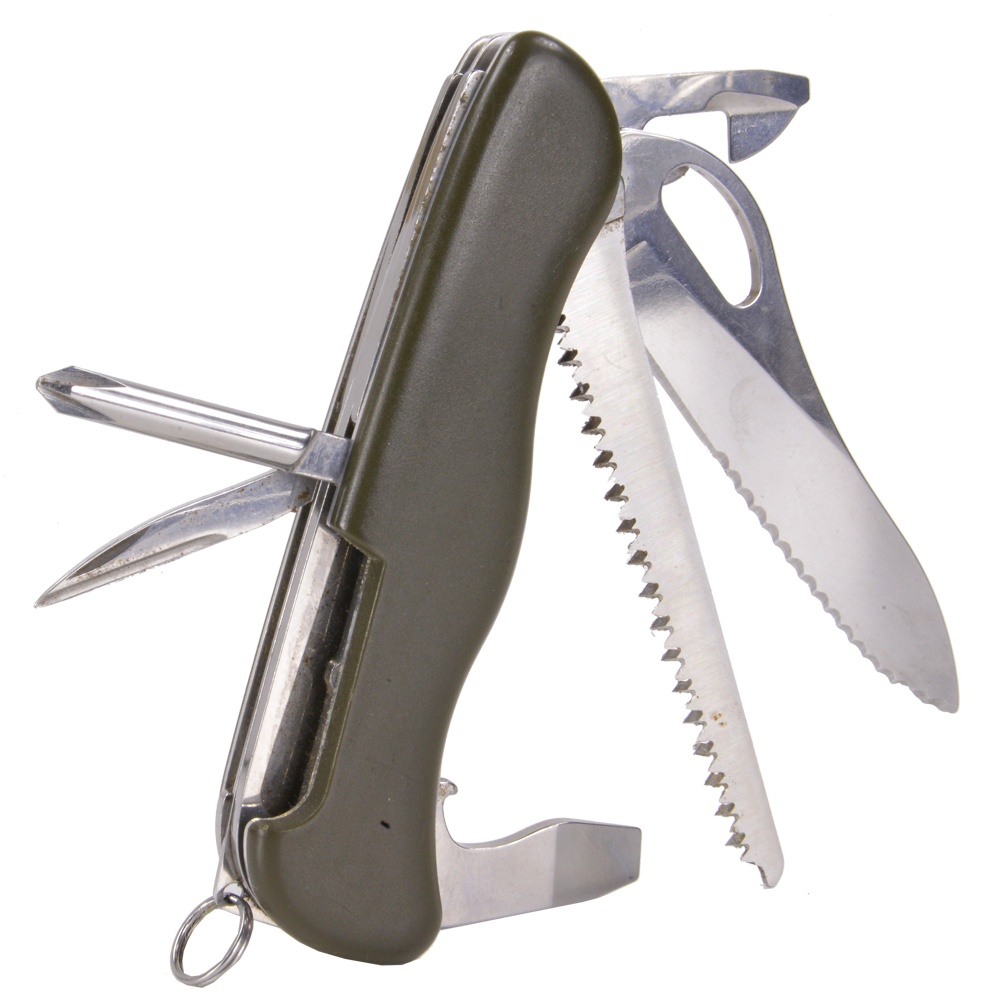 ドイツ軍放出品 アーミーナイフ VICTORINOX 旧モデル 半波刃