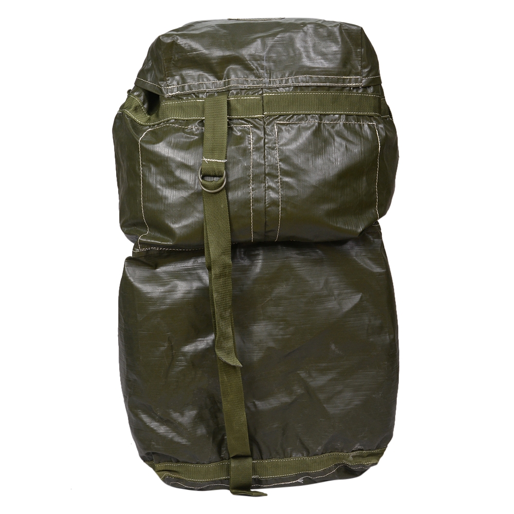 チェコ軍放出品 PVC ダッフルバッグ 大容量95L オリーブドラブ