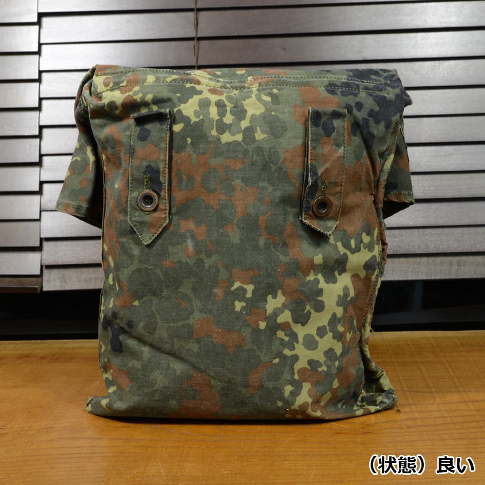 ドイツ軍放出品 テントシート収納バッグ Flecktarn フレクター迷彩 軍