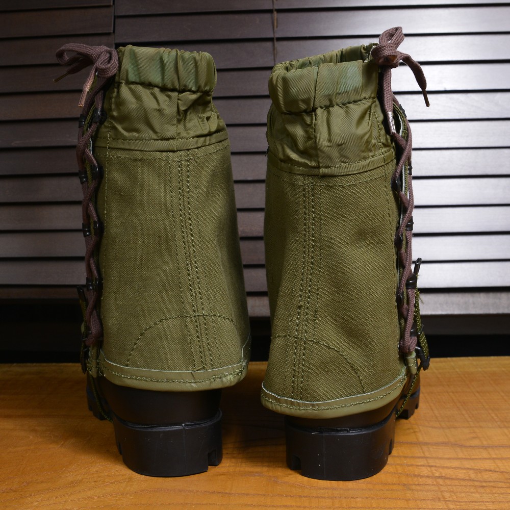 イタリア軍放出品 ゲイター 帆布製 アルパインレギンス ODグリーン