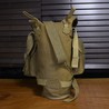 イタリア軍放出品 ガスマスクバッグ 肩掛け 縦長