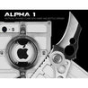 【アウトレット開封済み商品】iphone5ケース ALPHA1 tcap1g チャコール