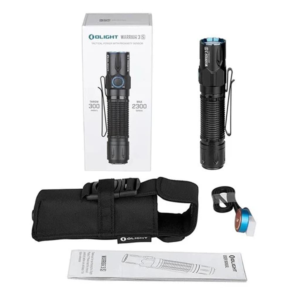 OLIGHT タクティカルライト WARRIOR 3S センサー付き 2300ルーメン O
