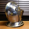 西洋甲冑 中世ヨーロッパ式 兜 ナイトヘルメット 真鍮装飾