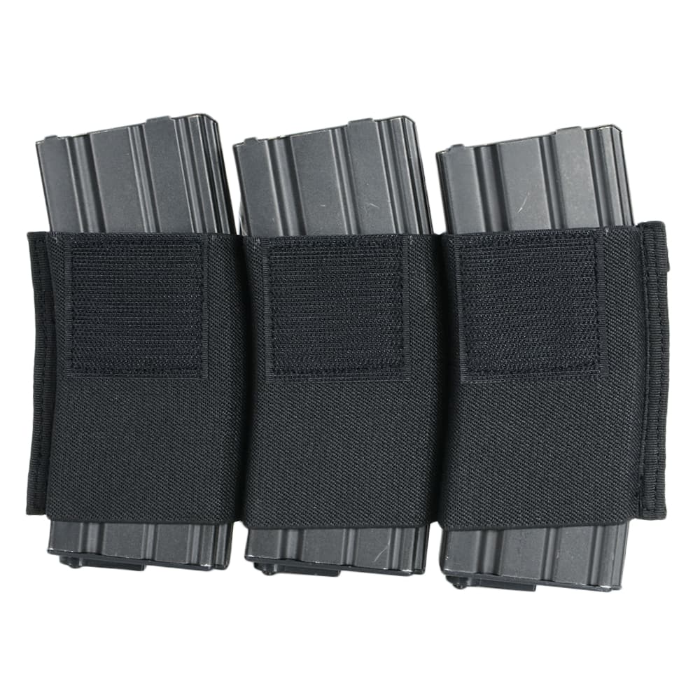 REPSGEAR ライフルマガジンインサート 3本収納 ベルクロ式 PTOT04BK
