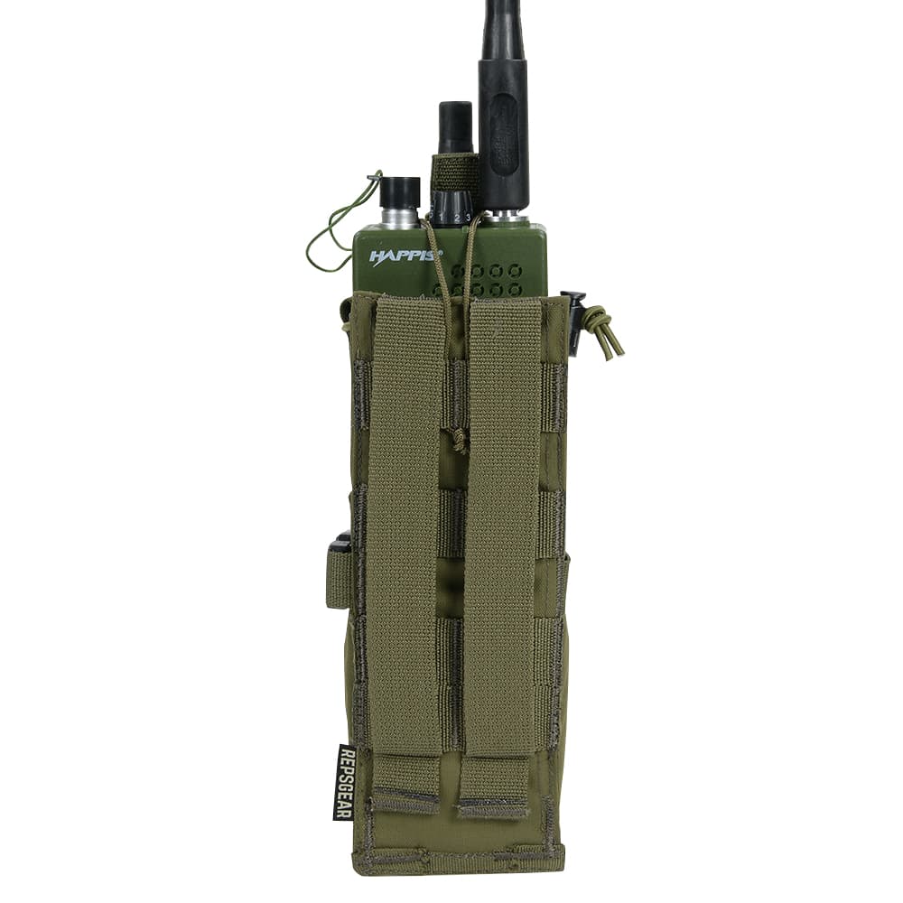 レプズギア DROP-DOWN/TILT-OUT ラジオポーチ PRC-152無線機用 PTP020