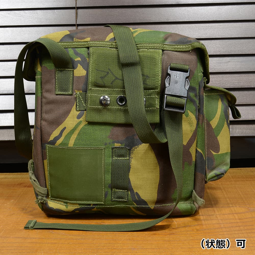 イギリス軍DPMタープ・ガスマスクバッグ、東ドイツ軍幕 イギリス軍放出品 ガスマスクバッグ DPM迷彩 | ミリタリーショップ