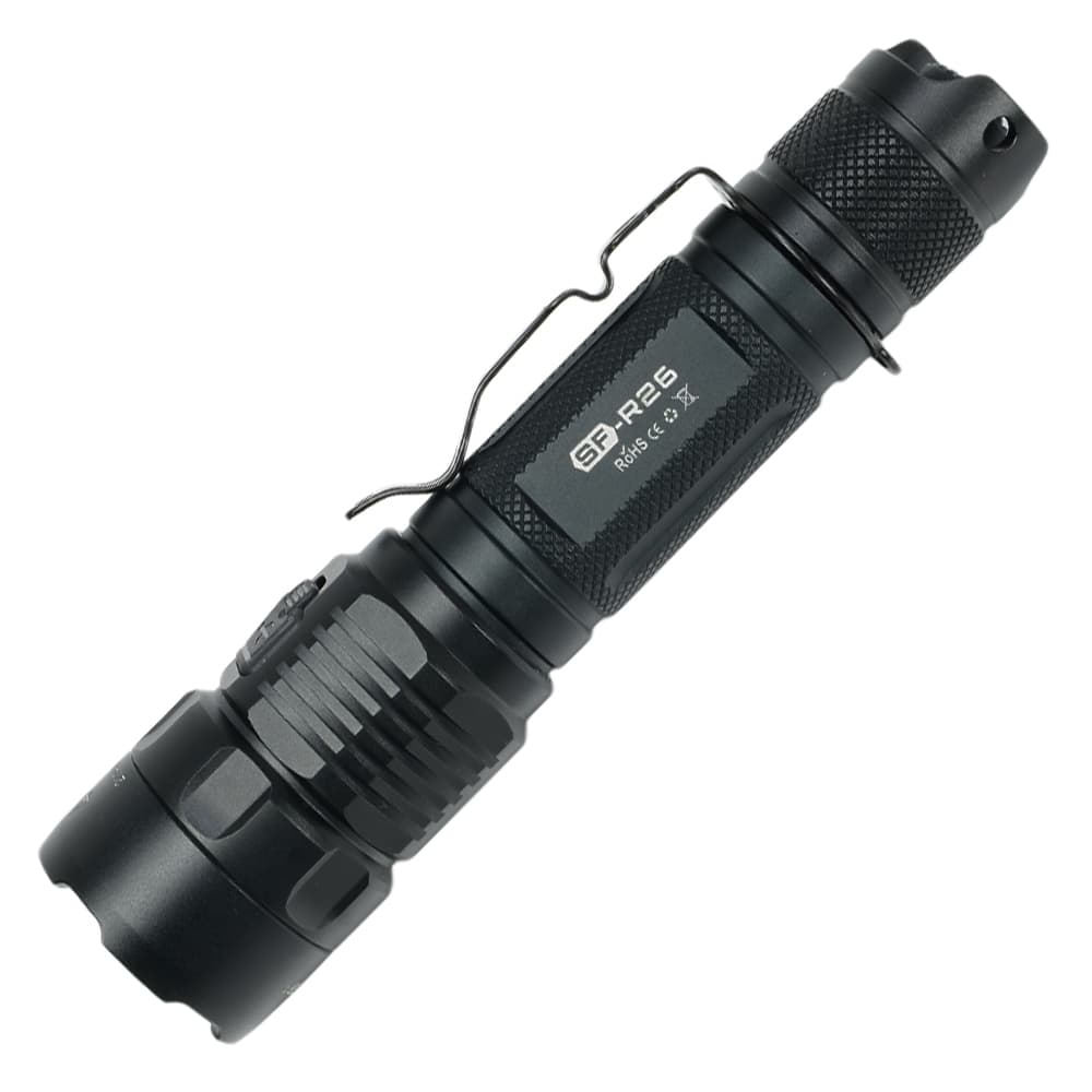 JETBeam フラッシュライト SF-R26 充電式バッテリー対応 1200ルーメン