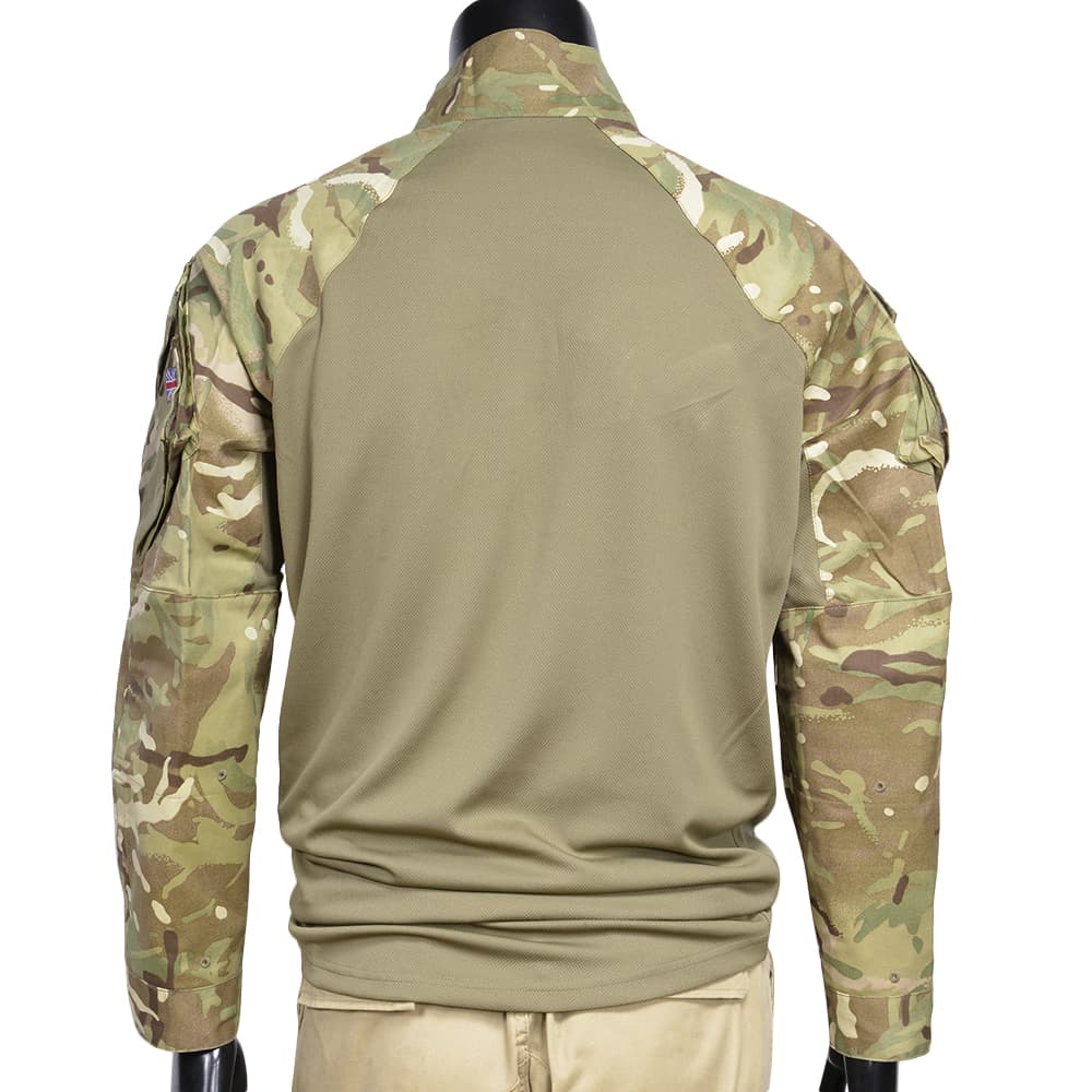 【実物】イギリス軍 コンバットシャツ MTP迷彩 UBACSメディック（衛生兵） イギリス軍 MTP迷彩 BARRACK コンバットシャツ FF《実物・新品(未使用