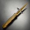 KA-BAR アウトドアナイフ Becker Black Harpoon ハープーン 固定刃 フルタング 樹脂製シース付き BK18