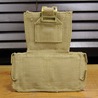 イギリス軍放出品 弾薬ポーチ リー・エンフィールド用 3連 P37装備品 帆布製