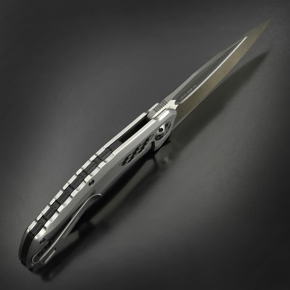 Kershaw 折りたたみナイフ Norad リバーシブル D2鋼 フレームロック式