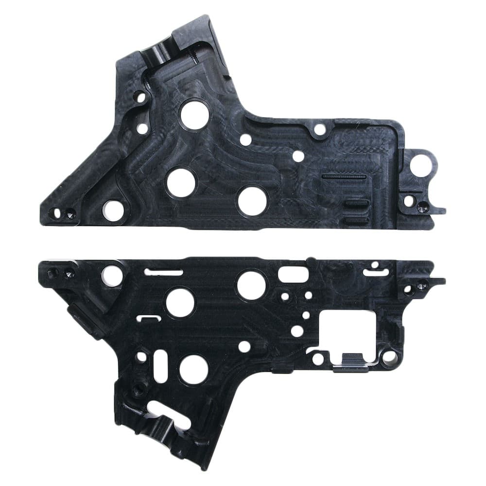 Retro Arms スプリットギアボックス Ver.2 8mm軸受け仕様 Retro Arms スプリットギアボックス Ver.2 下側 8mm軸受け仕様