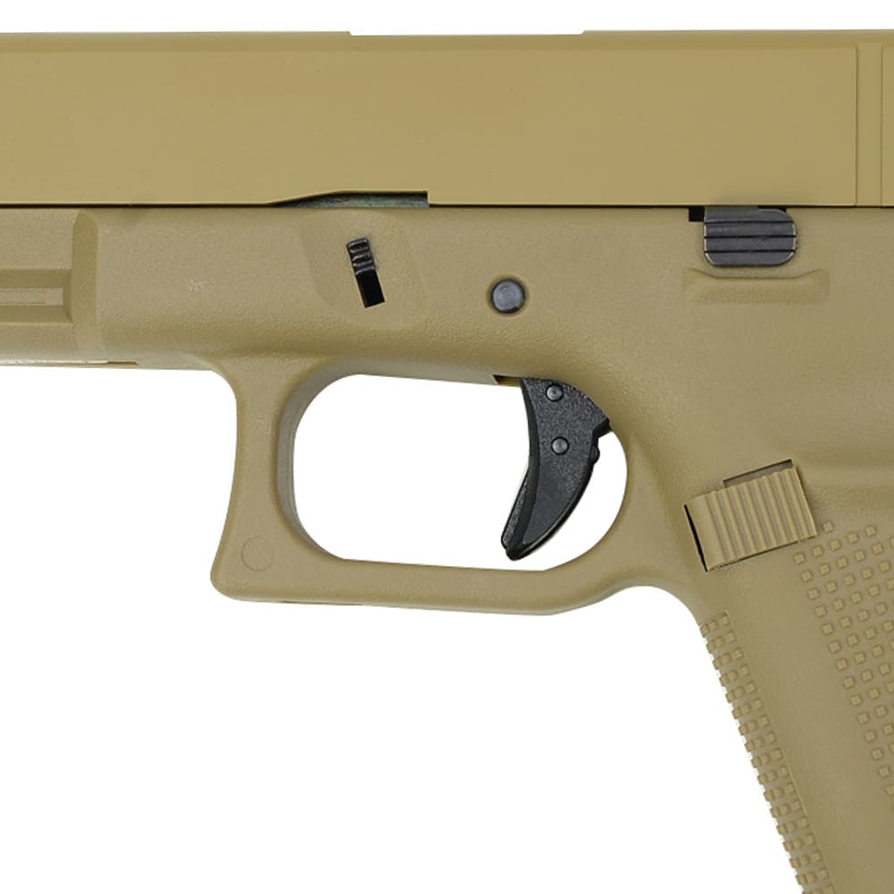 WE-TECH ガスガン GLOCK G19X Gen5 バックストラップ付 タンカラー