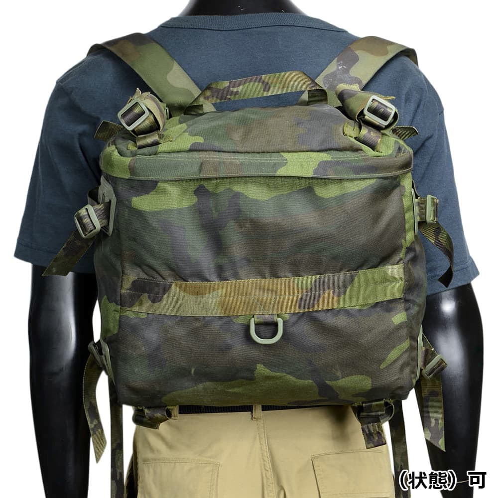 イタリア軍放出品 バックパック スモールサイズ 約20L ウッドランド