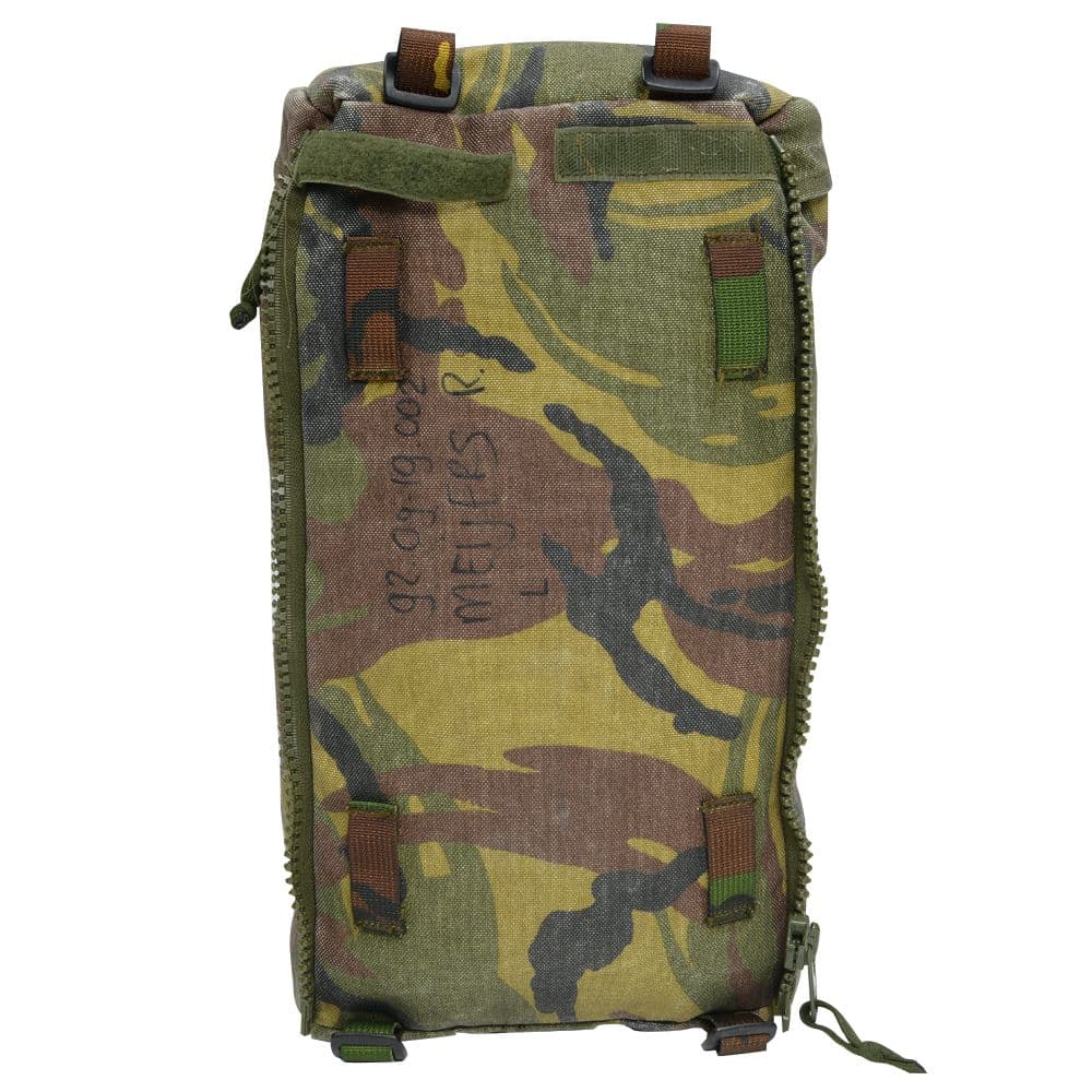 オランダ軍放出品 バックパック用拡張ポーチ DPM迷彩 PLCE型