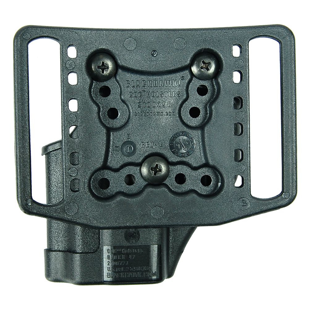 BLACKHAWK ヒップホルスター Serpa CQC Glock43用 右利き 410568BK-R