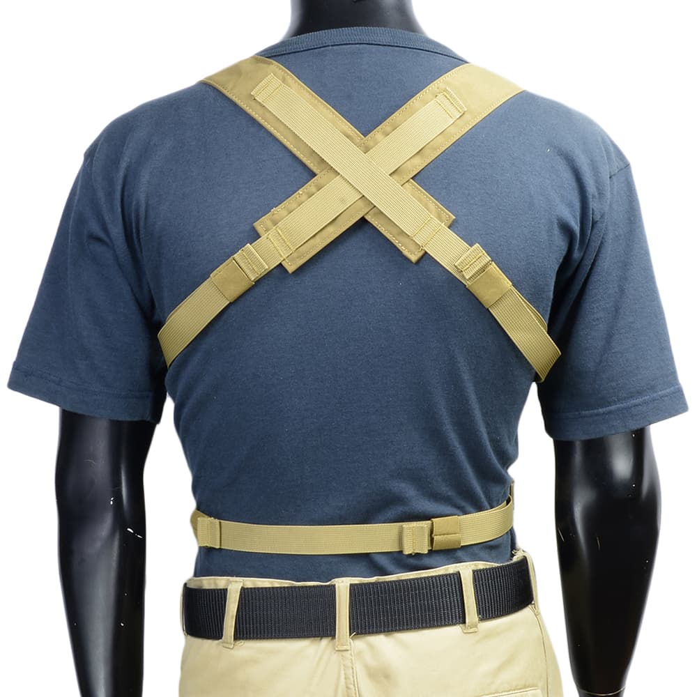 WoSporT チェストリグ D3CRM Tactical マルチファンクショナル TAN VE