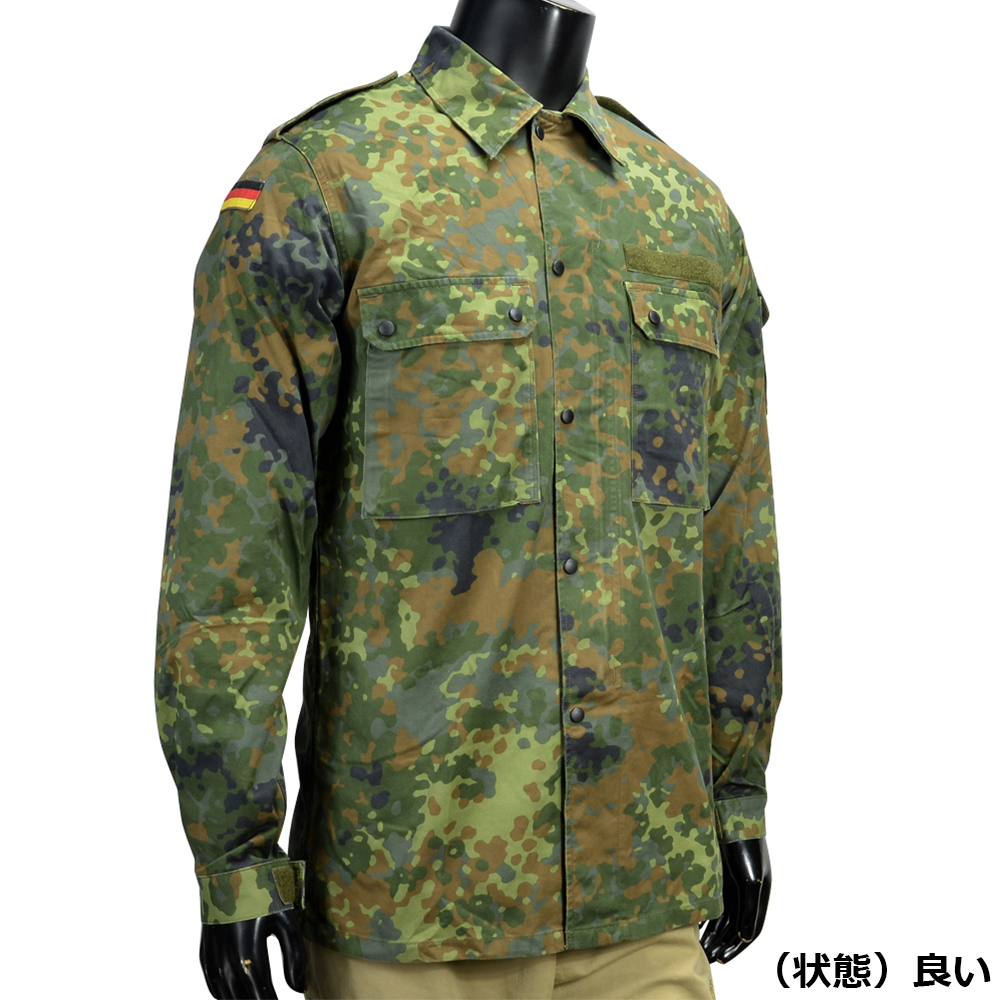 迷彩ジャケット 52/54 ドイツ国旗付き 迷彩ジャケット 52/54 ドイツ国旗付き 迷彩ジャケット 52/54