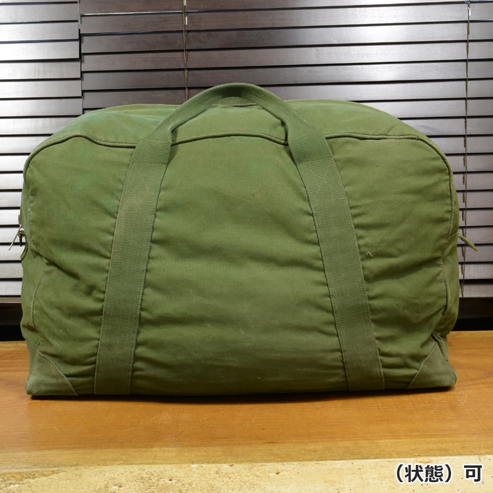 イギリス軍放出品 コンバットバッグ OD コットン製 ボストンバッグ