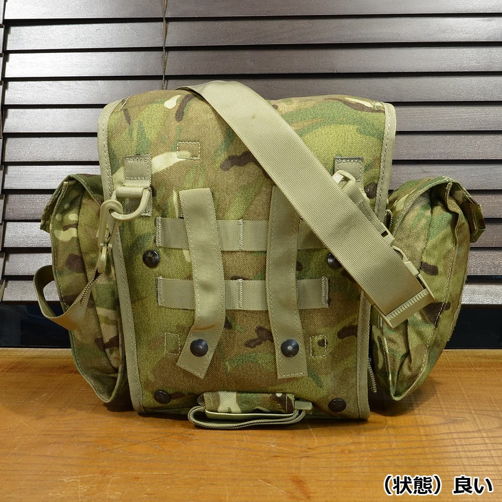 イギリス軍放出品 ガスマスクバッグ MTP迷彩 ミリタリーショップ