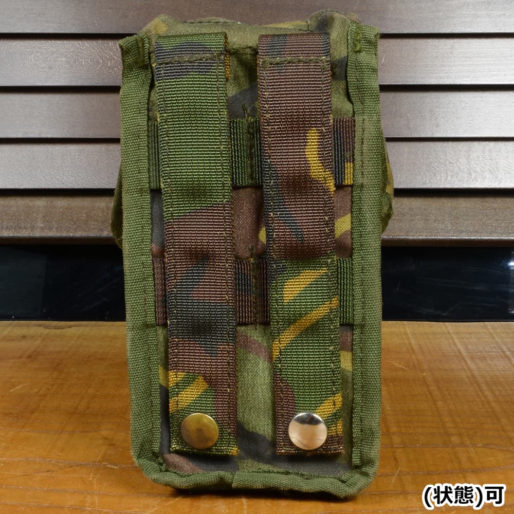 オランダ軍放出品 トリプルマガジンポーチ ディマコC7用 ウッドランド