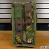 オランダ軍放出品 トリプルマガジンポーチ ディマコC7用 ウッドランド迷彩 M16/M4対応