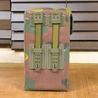 ベルギー軍放出品 ライフルマガジンポーチ M4/AR15 ダブル ジグソー迷彩