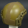 タクティカルヘルメット FLUXタイプ 樹脂製  M-LOK規格ヘルメットレール