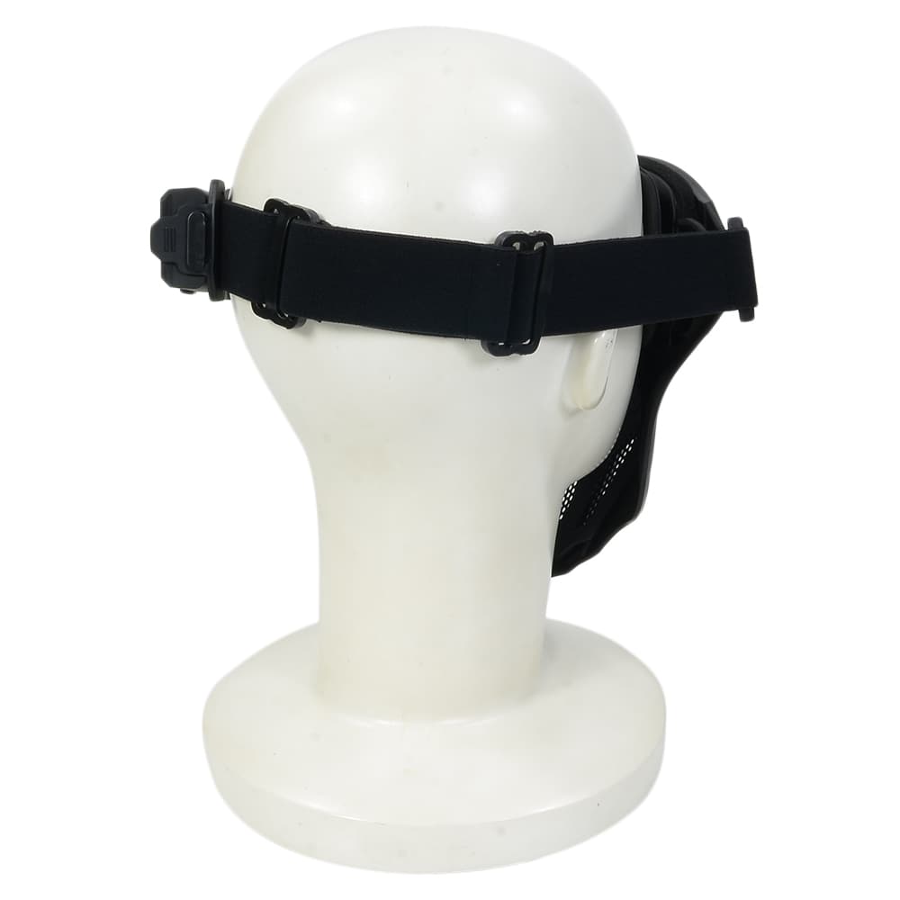 WOSPORT フェイスガード 電動ファン付き 交換レンズ付属 マスク着脱式