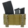 マガジンポーチ 9mm&5.56マガジン用 MOLEクリップ付属 CORDURA製 MG-F-06