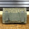 ドイツ軍放出品 グレネードポーチ 3個用 レインカモ