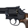 Marushin 発火式モデルガン S&W M586 4インチ 完成品 ブラックHW 木製グリップ 112407