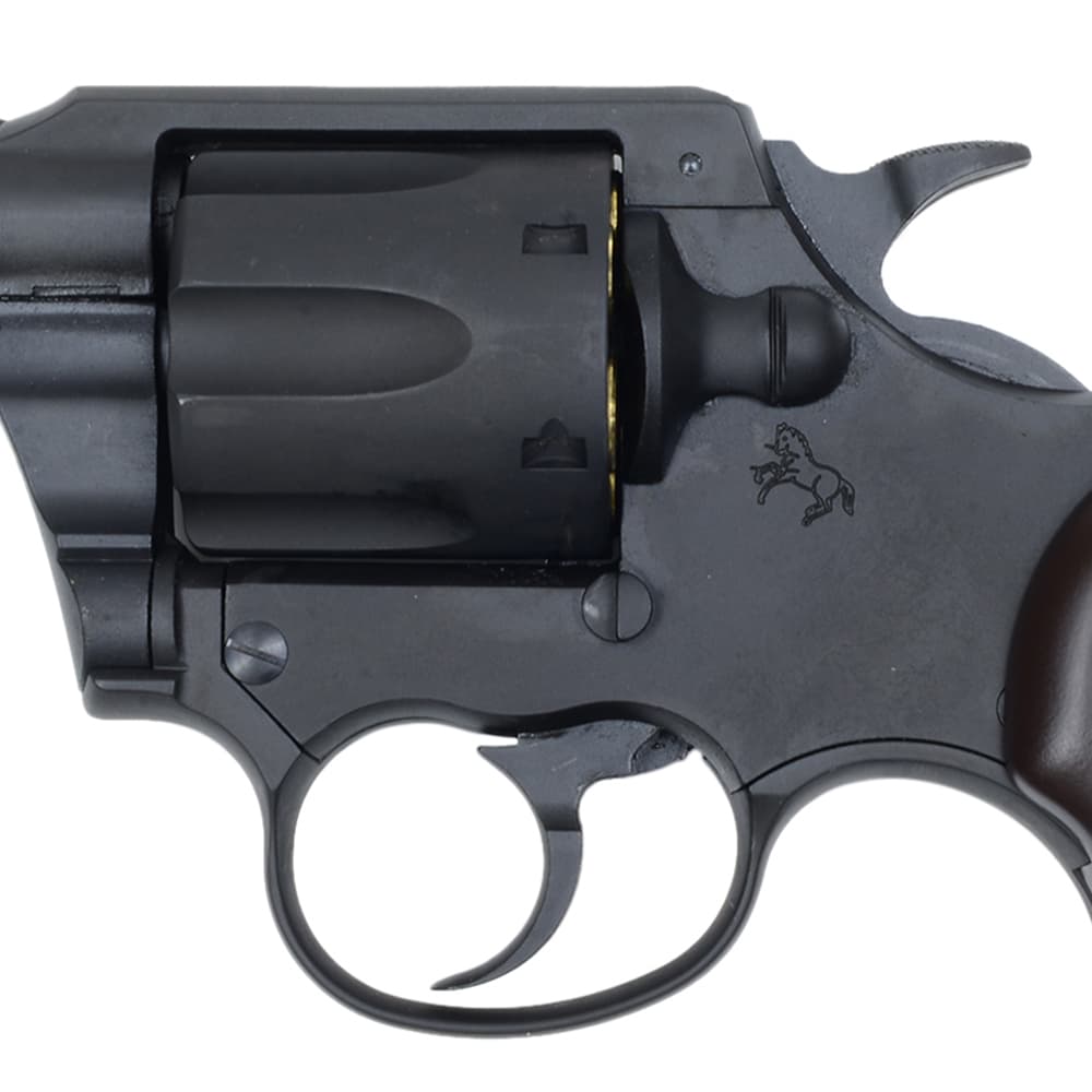 ミリタリーショップ レプマート / CAW 発火式モデルガン COLT LAWMAN ローマン MK3 2インチ HW