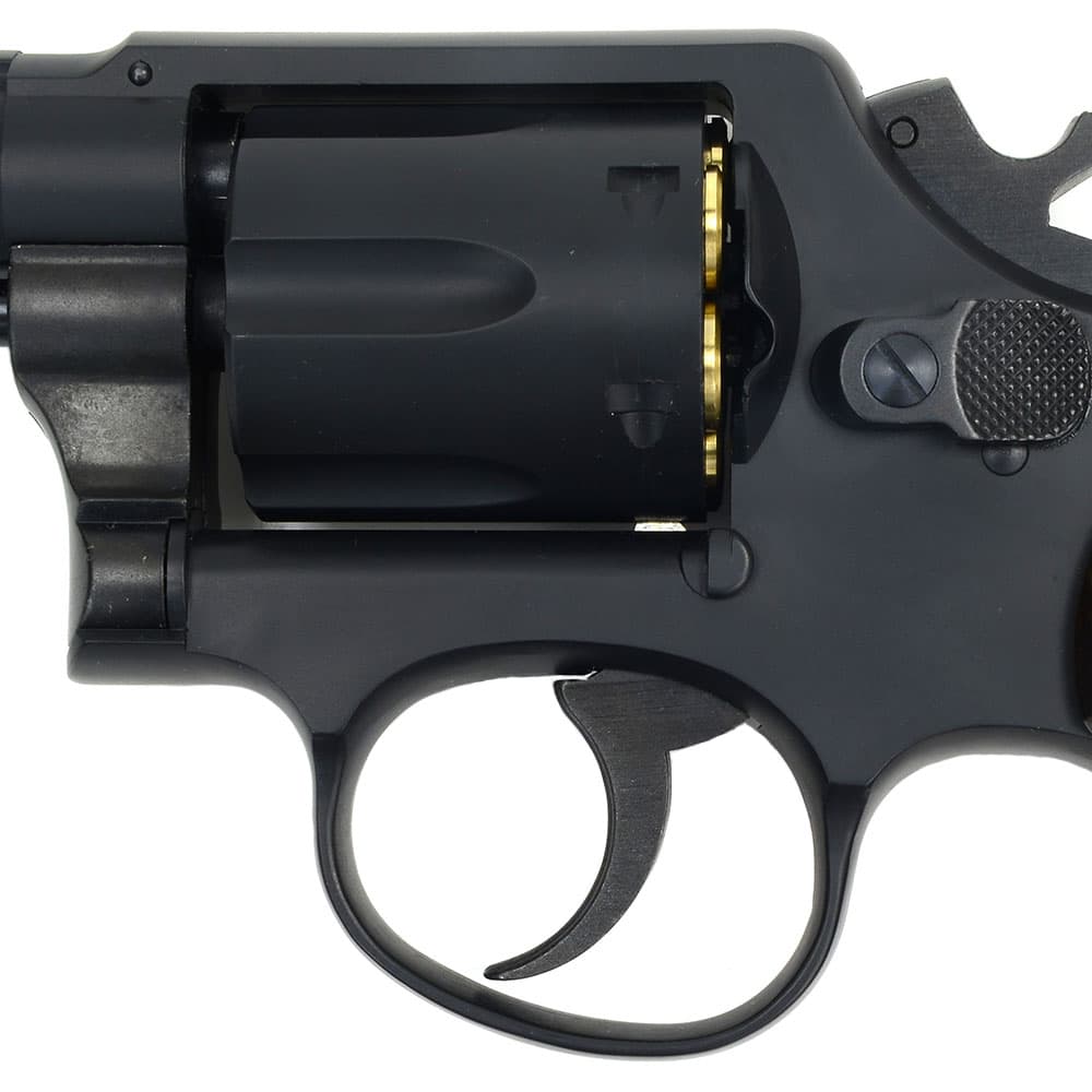 マルシン ガスガン M10 3インチ マットブラック ABS 木目調プラグ