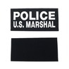 ミリタリーパッチ POLICE US MARSHAL ベルクロパネル LE系