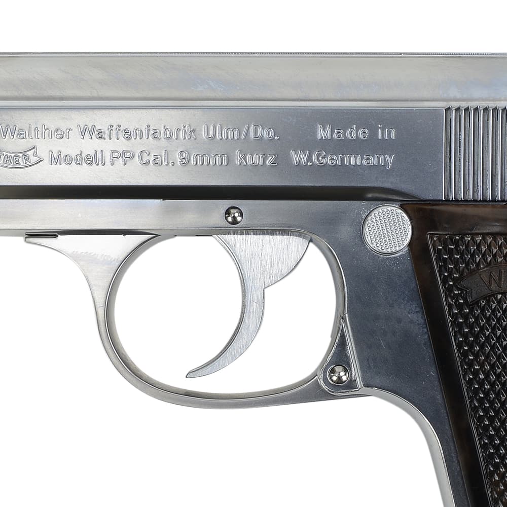 MARUZEN ガスガン ワルサー PP ステンレス ブローバック PPS-16800