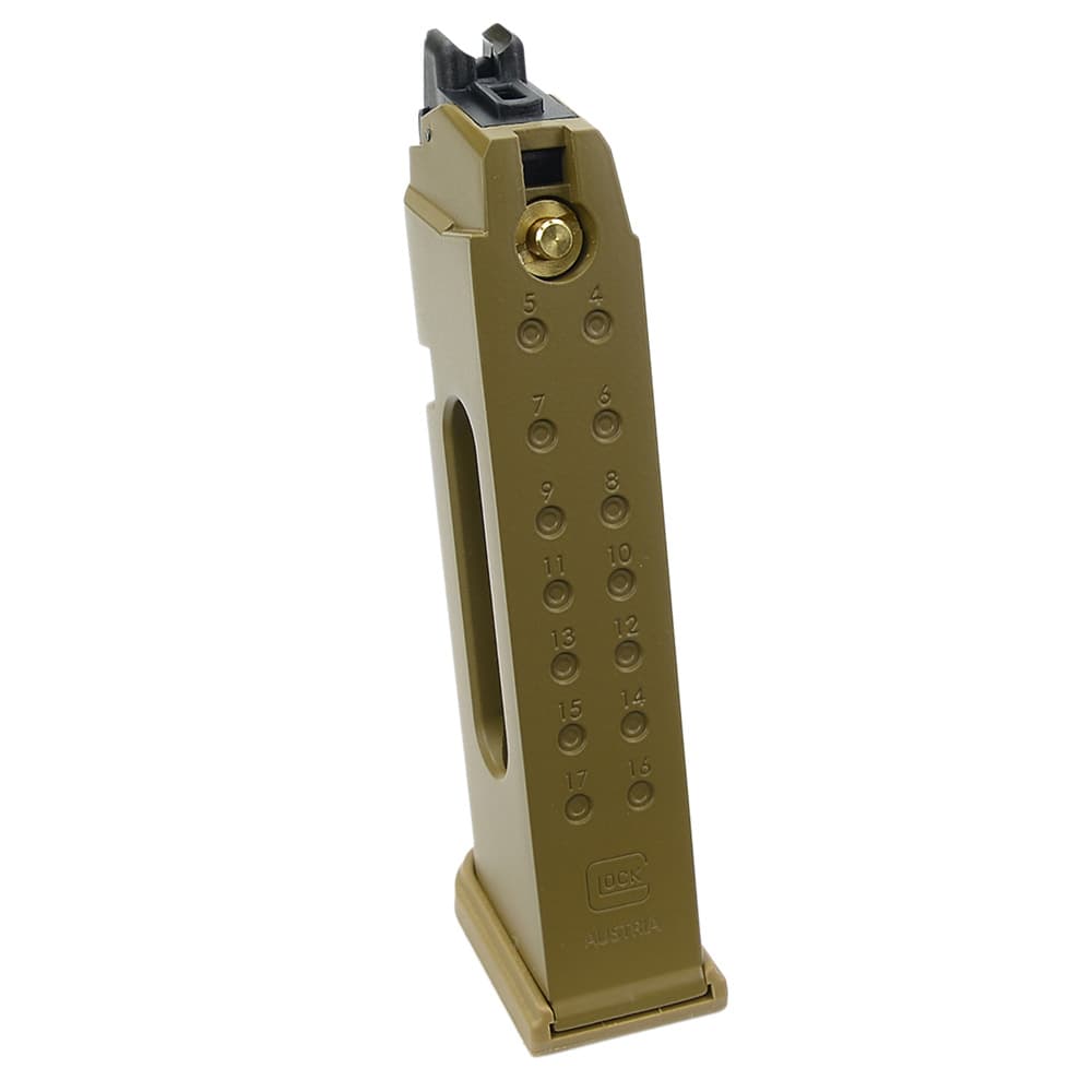 BATON Airsoft スペアマガジン GLOCK G19X対応 CO2ガスマガジン 22連