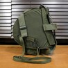 アメリカ軍放出品 ガスマスクバッグ M40 M42 MCU-2/APガスマスク用 ラウンド型 オリーブドラブ
