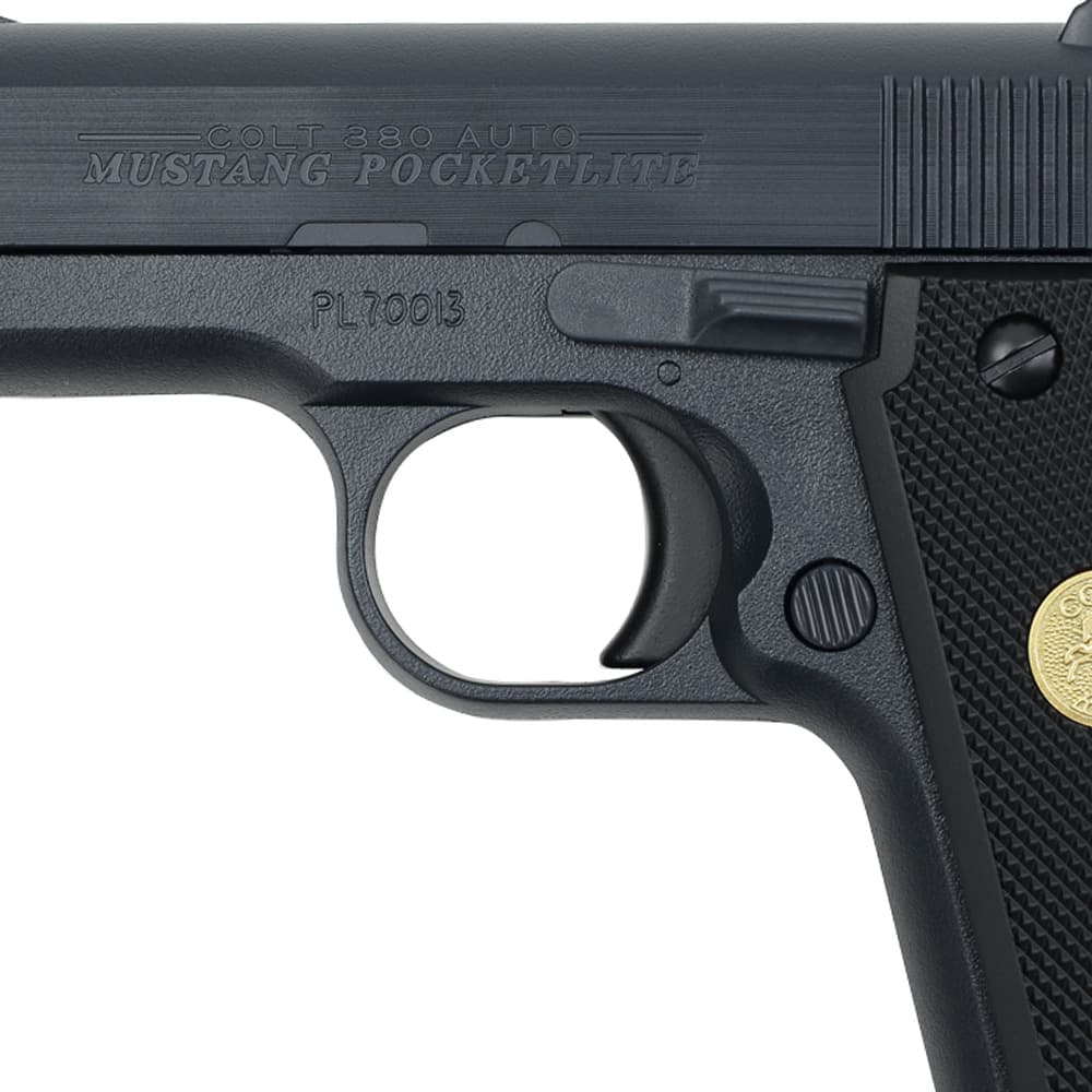 クラウン COLT MUSTANG STARSバイオハザードタイプ エアコキ クラウン 10歳以上用エアーコッキング コルト ムスタング ブラック