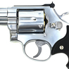 マルシン ガスガン S&W M686 パワーカスタム DAVISラバー調グリップ シルバーABS
