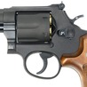 マルシン ガスガン S&W M586 ブラックHW ハーフチェッカー木製グリップ 082607